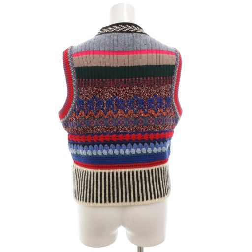 バーバリー BURBERRY カラーブロック トップニットベスト プルオーバー