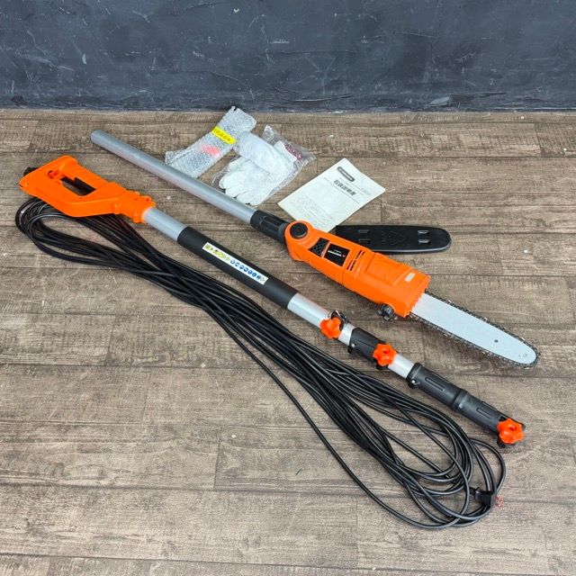 高枝切り電動チェーンソーV max 【中古】動作保証 YARD FORCE ES N25A 