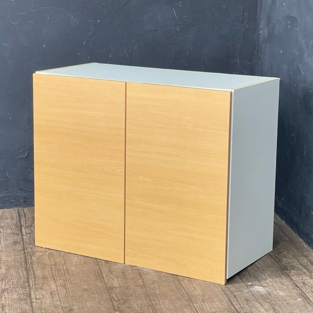 ナスラック 吊り戸棚 NASLUCK 370 610 オークルxホワイト 住宅設備 キッチン 514906