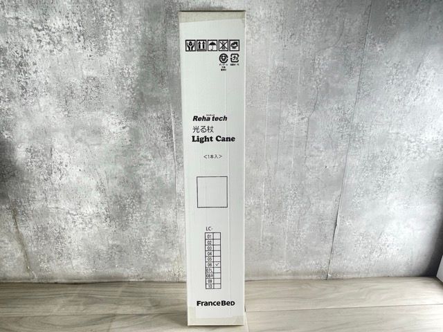 看護・介護用品 FranceBed 光る杖 Reha tech Light Cane 1本入