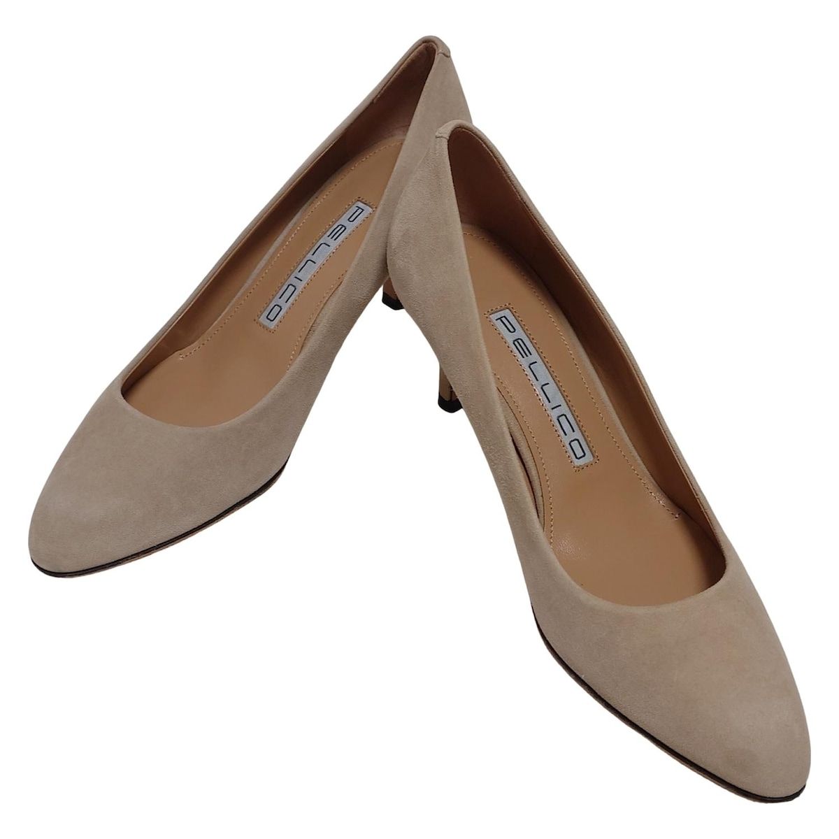 PELLICO ペリーコ DAMA ベージュ PELLICO(ペリーコ) パンプス 36 レディース - ベージュ アウトソール張