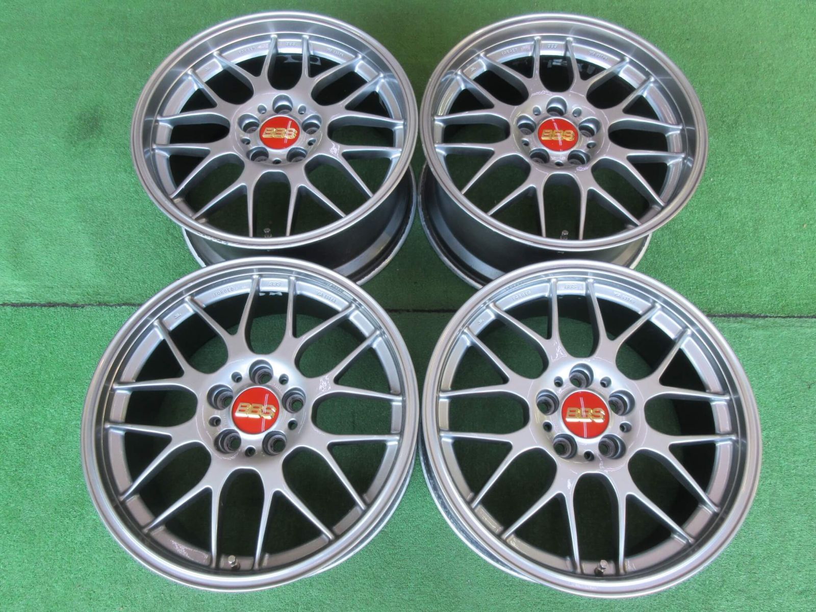 鍛造ホイール！ BBS RG-R 8J/9J-18 5H114.3 +40+42 BBS専用 