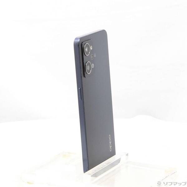 中古品〕 OPPO Reno7 A 128GB スターリーブラック A201OP Y!mobile SIM
