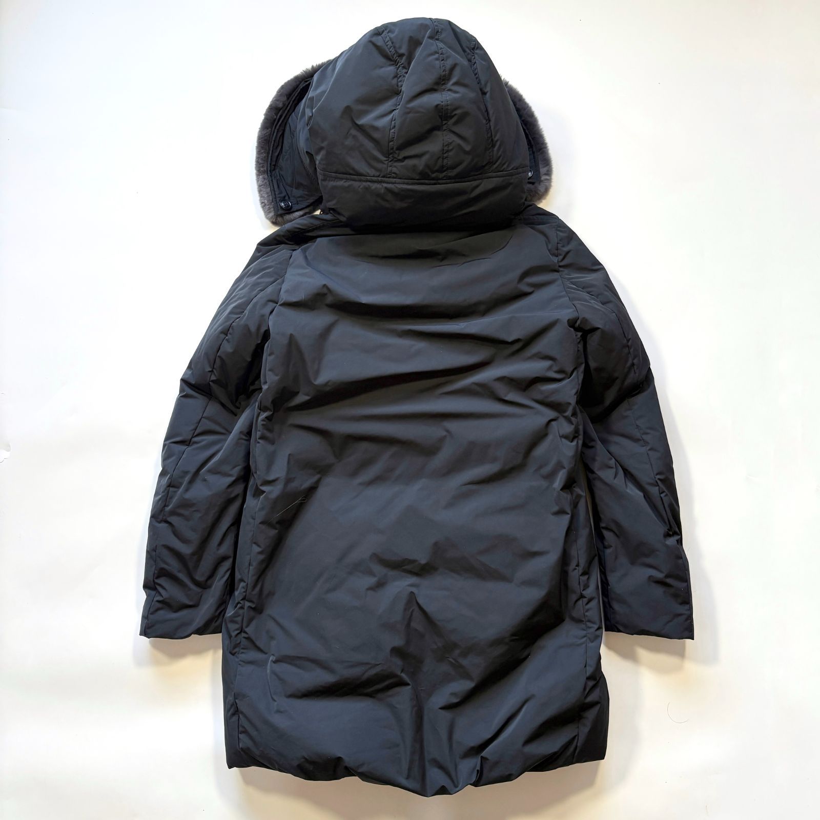 WOOL RICH ウールリッチ IENA ダウンネイビー S 中古・古着通販】IENA 