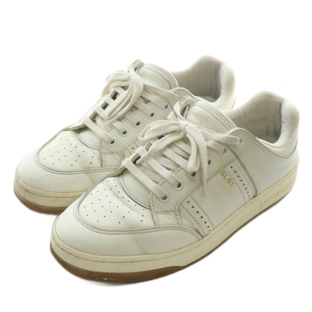 サンローラン パリ SAINT LAURENT PARIS スニーカー レザー ローカット