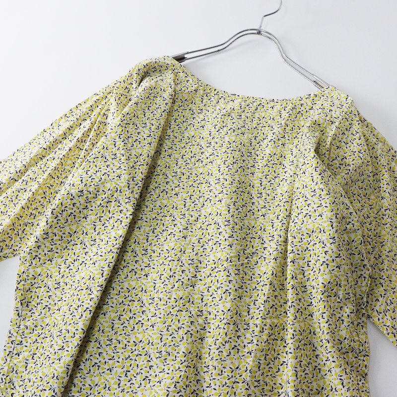 美品 ハグオーワー HUG O WaR リバティプリントドルマンプルオーバー