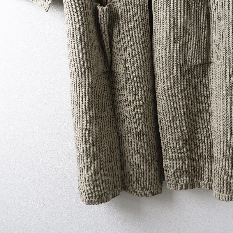 美品 ハグオーワー クロスアンドクロス HUG O WaR Cloth&Cross 畦編み