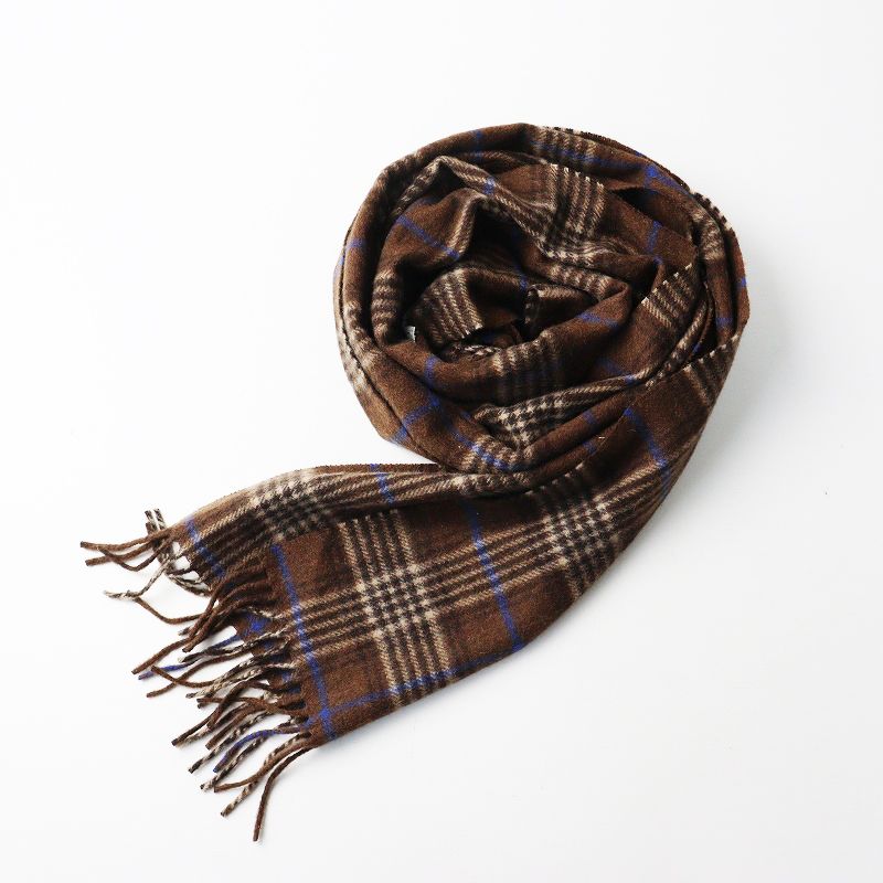 美品 英国製 ジョシュアエリス Joshua Ellis カシミヤ100% サイド