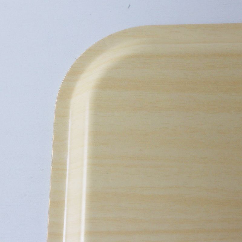 ミナペルホネン mina perhonen tambourine トレイ 大＼イエロー 天然木