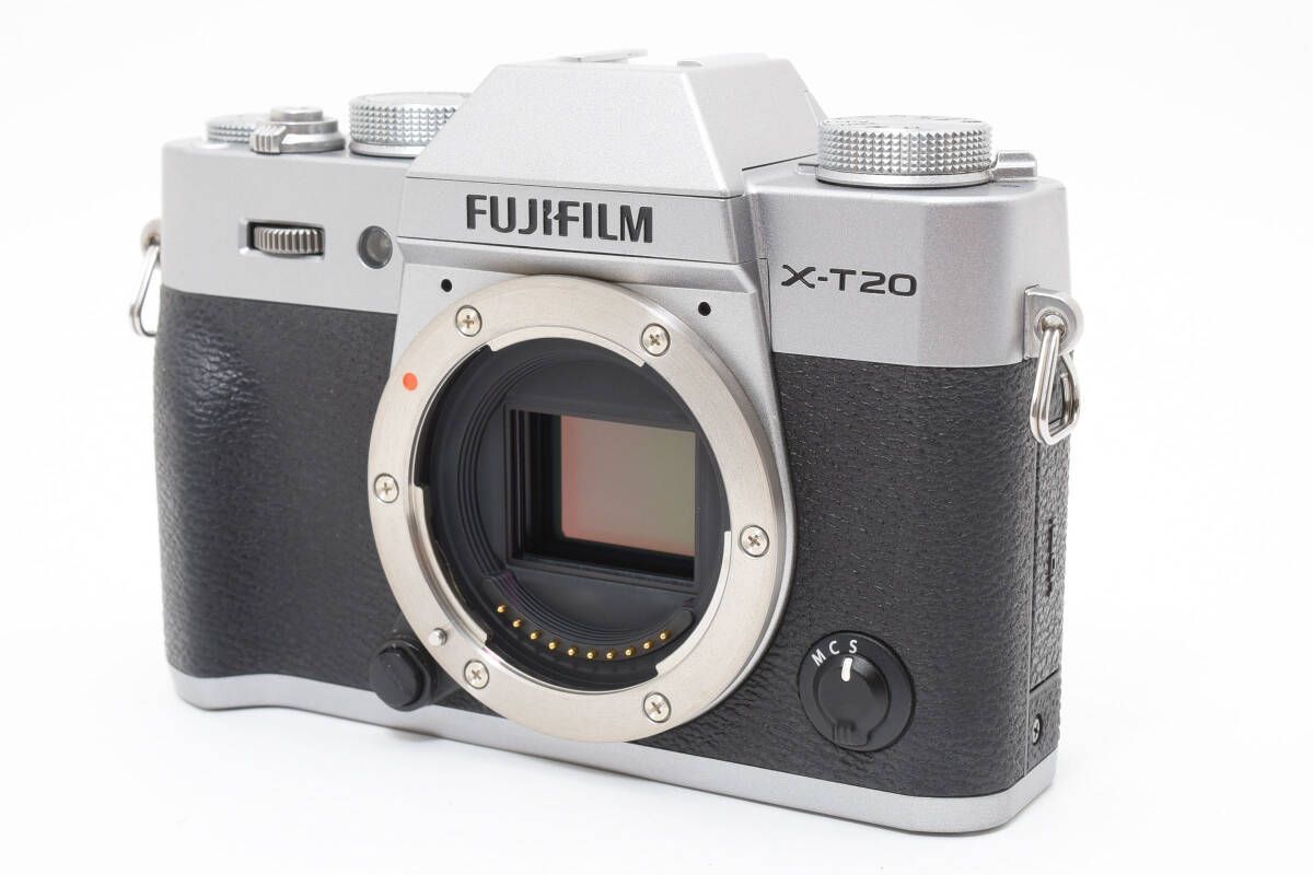 ☆極上品☆《ショット数25回 》富士フイルム FUJIFILM X-T20 シルバー