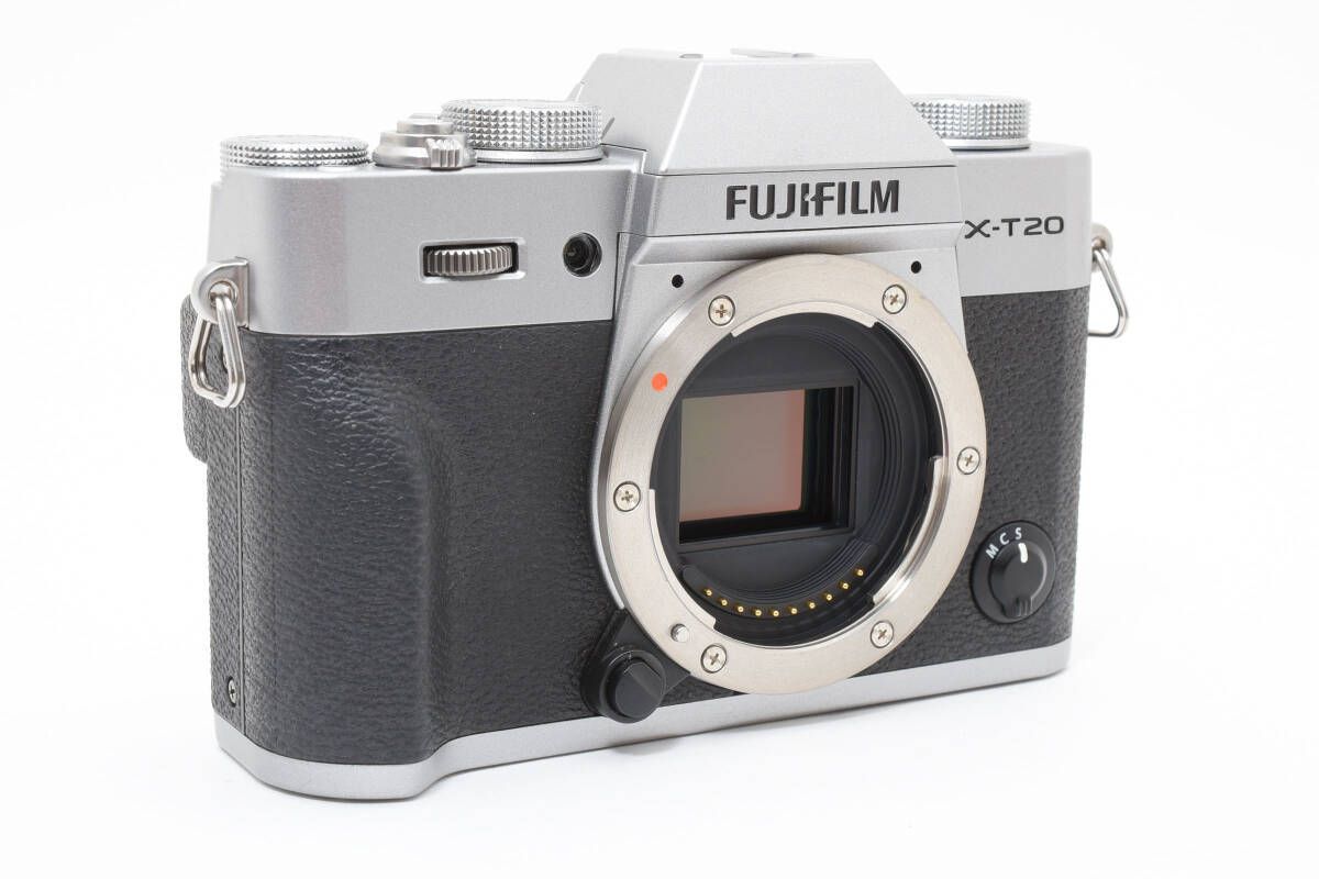 ☆極上品☆《ショット数25回 》富士フイルム FUJIFILM X-T20 シルバー
