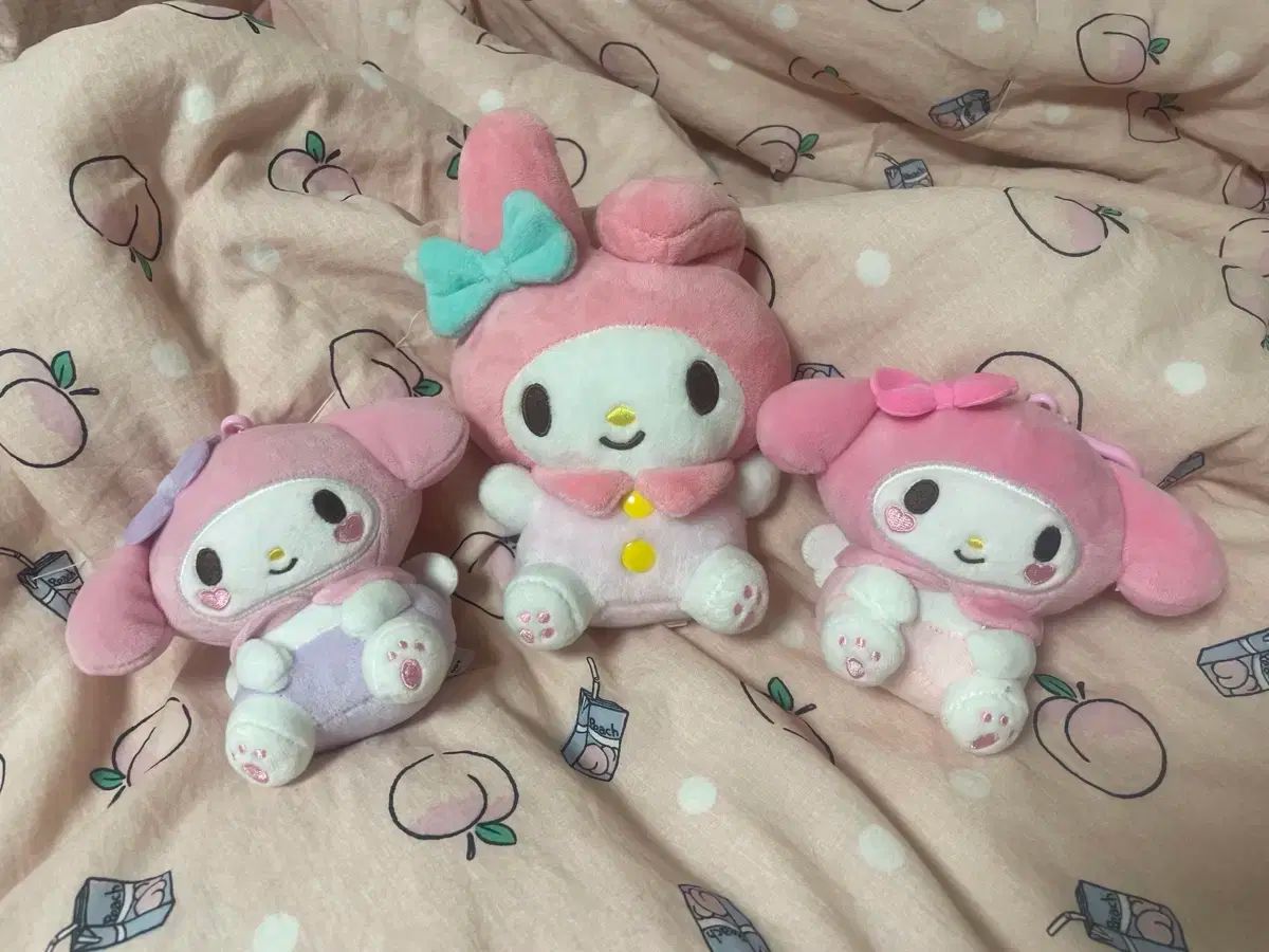 サンリオ マイメロディマスコットホルダー 2セット マイメロディ