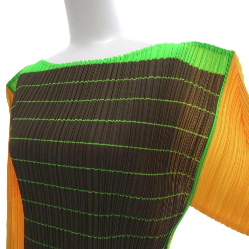プリーツプリーズ PLEATS PLEASE イッセイミヤケ カットソー ブラウス