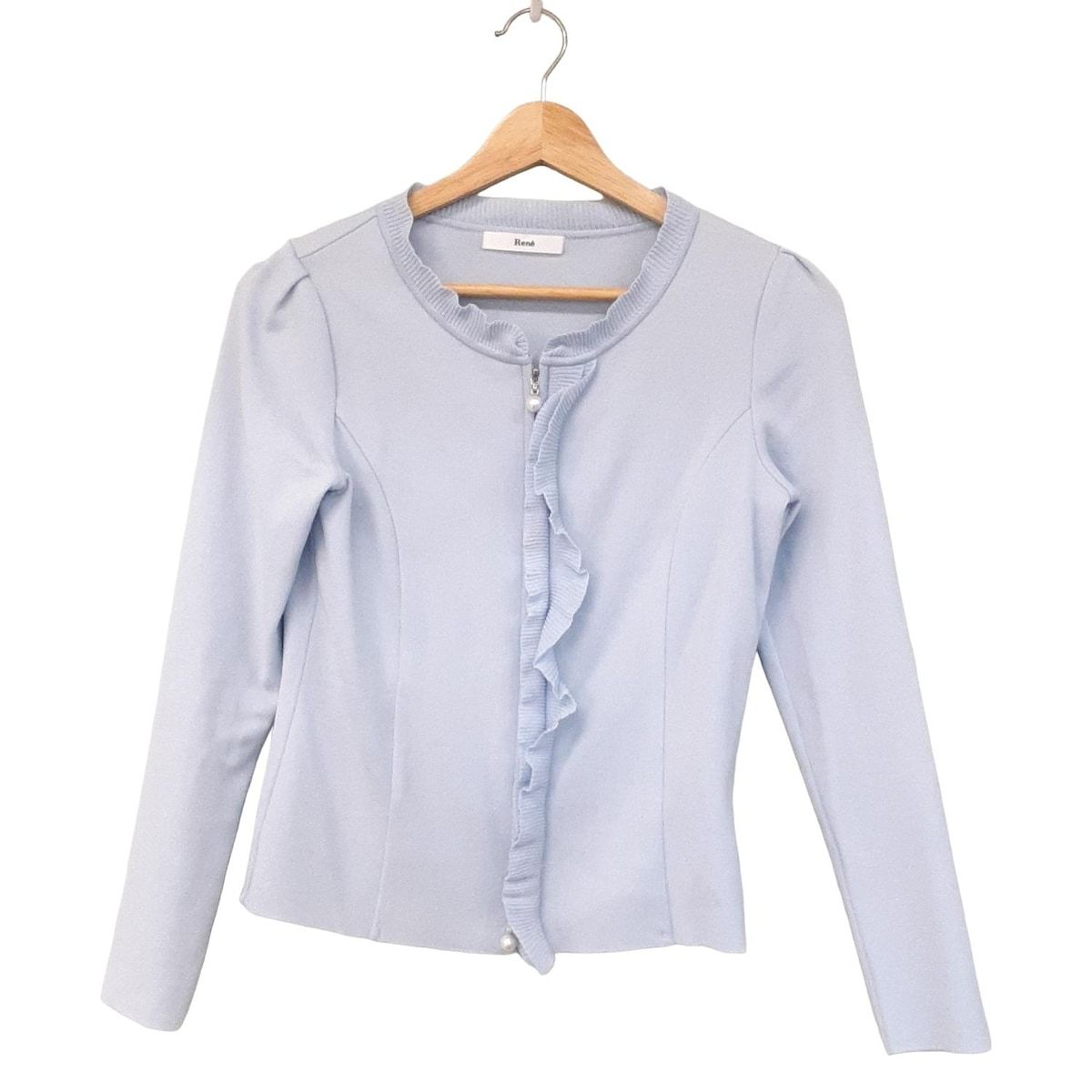 Rene(ルネ) カーディガン サイズ34 S レディース美品 ライトブルー