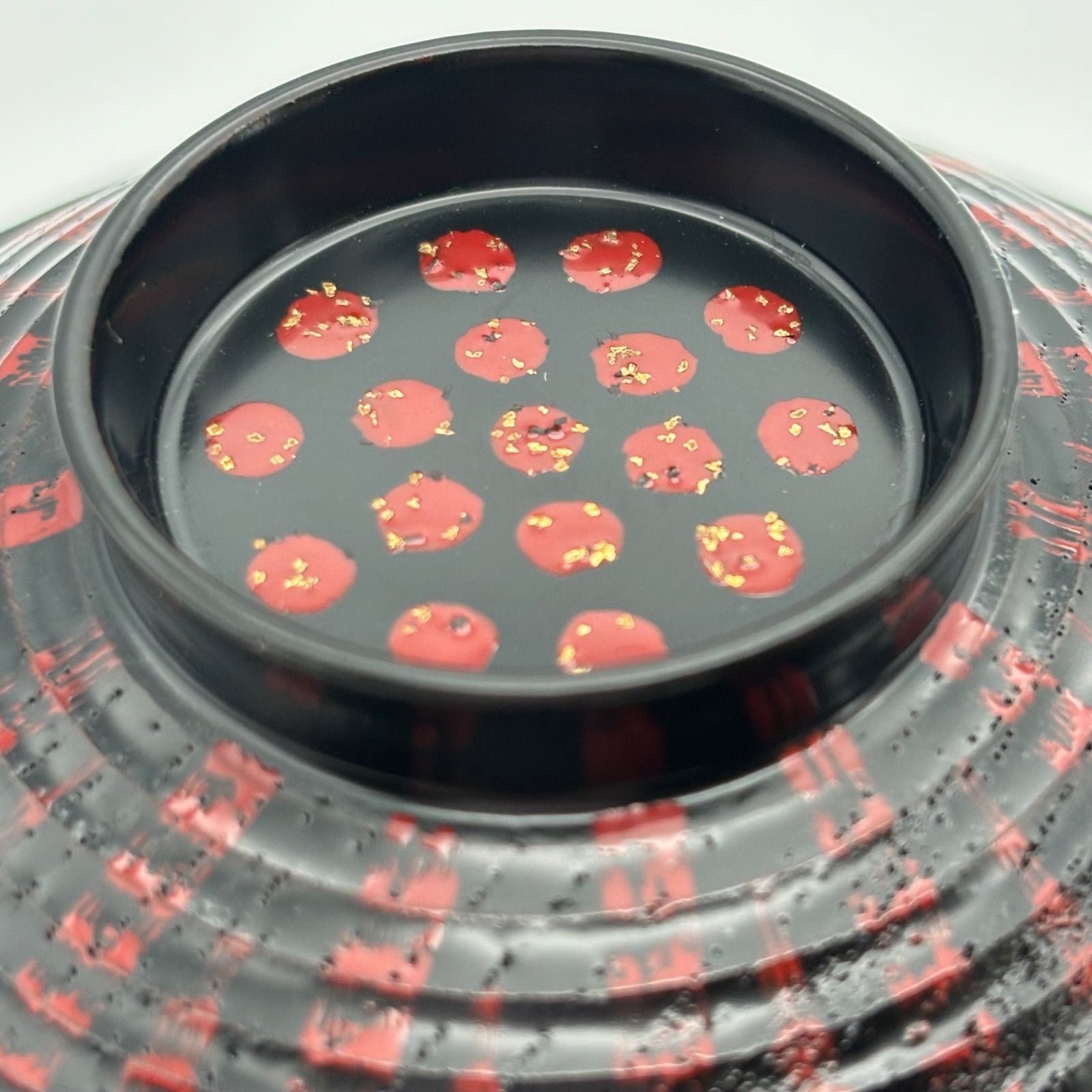 山中塗】和田謹斎 吸物椀 2客 / 山中漆器 在銘『謹斎』蓋付椀 蓋碗 小