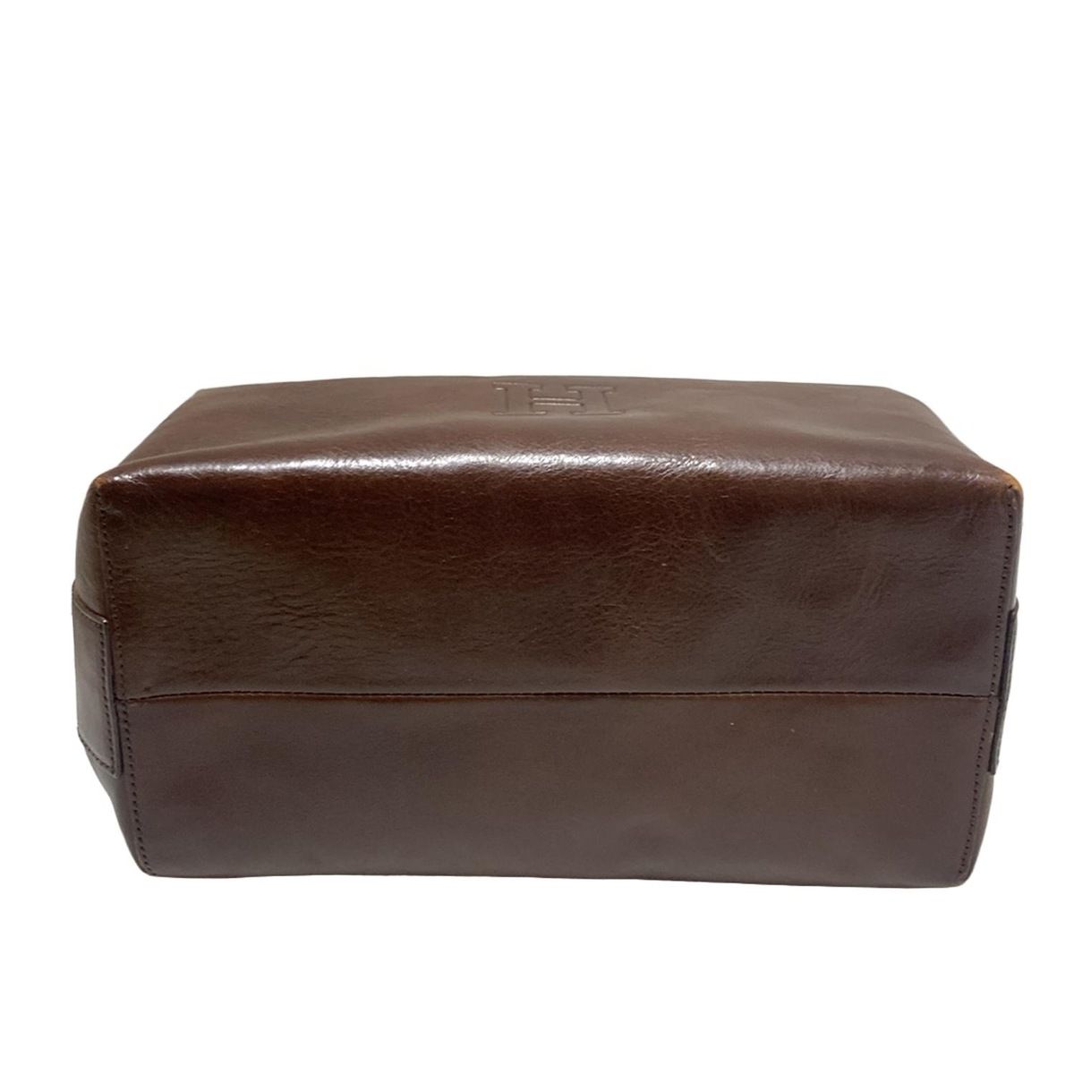 HIROFU(ヒロフ) ハンドバッグ - ダークブラウン レザー - メルカリ