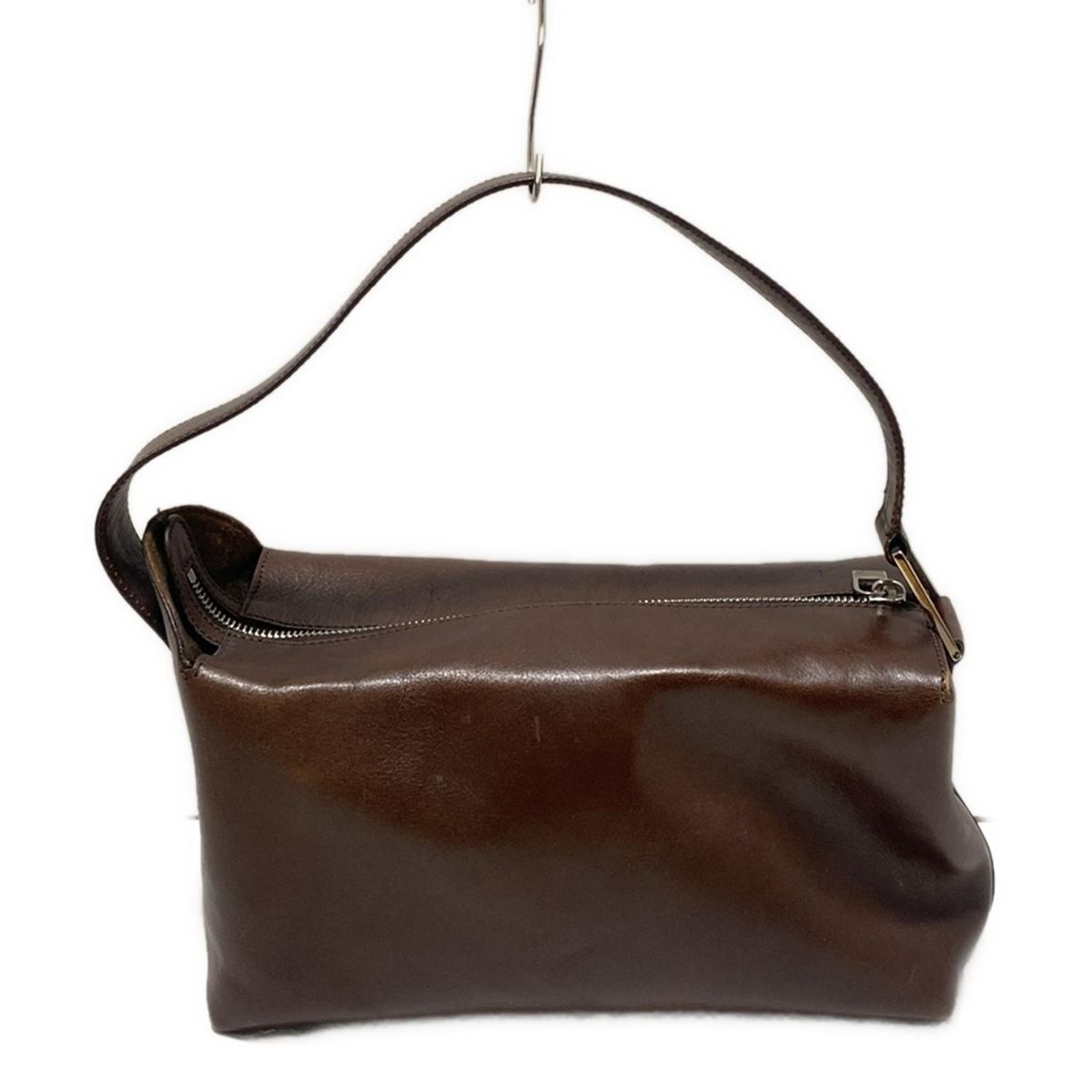 HIROFU(ヒロフ) ハンドバッグ - ダークブラウン レザー - メルカリ