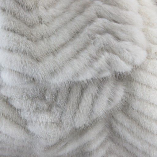 エンバ EMBA サファイアミンク ファー コート 毛皮 ミドル ハーフ丈