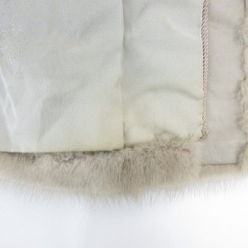 エンバ EMBA サファイアミンク ファー コート 毛皮 ミドル ハーフ丈