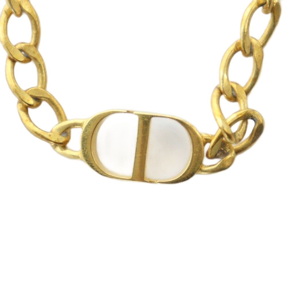 クリスチャンディオール Christian Dior CDロゴ ネックレス