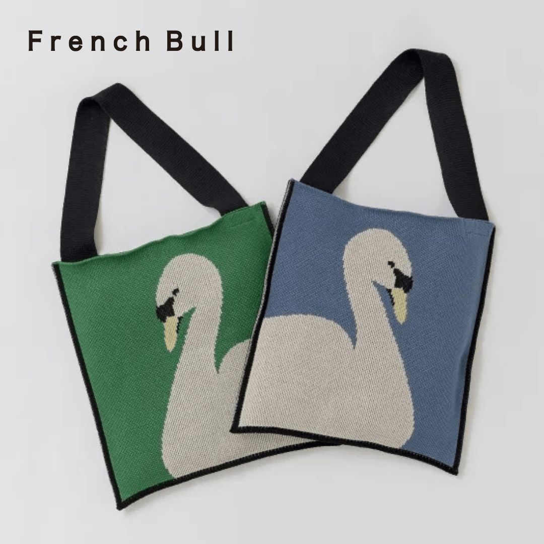 フレンチブル ニット ショルダーバッグ シーニュバッグ バッグ