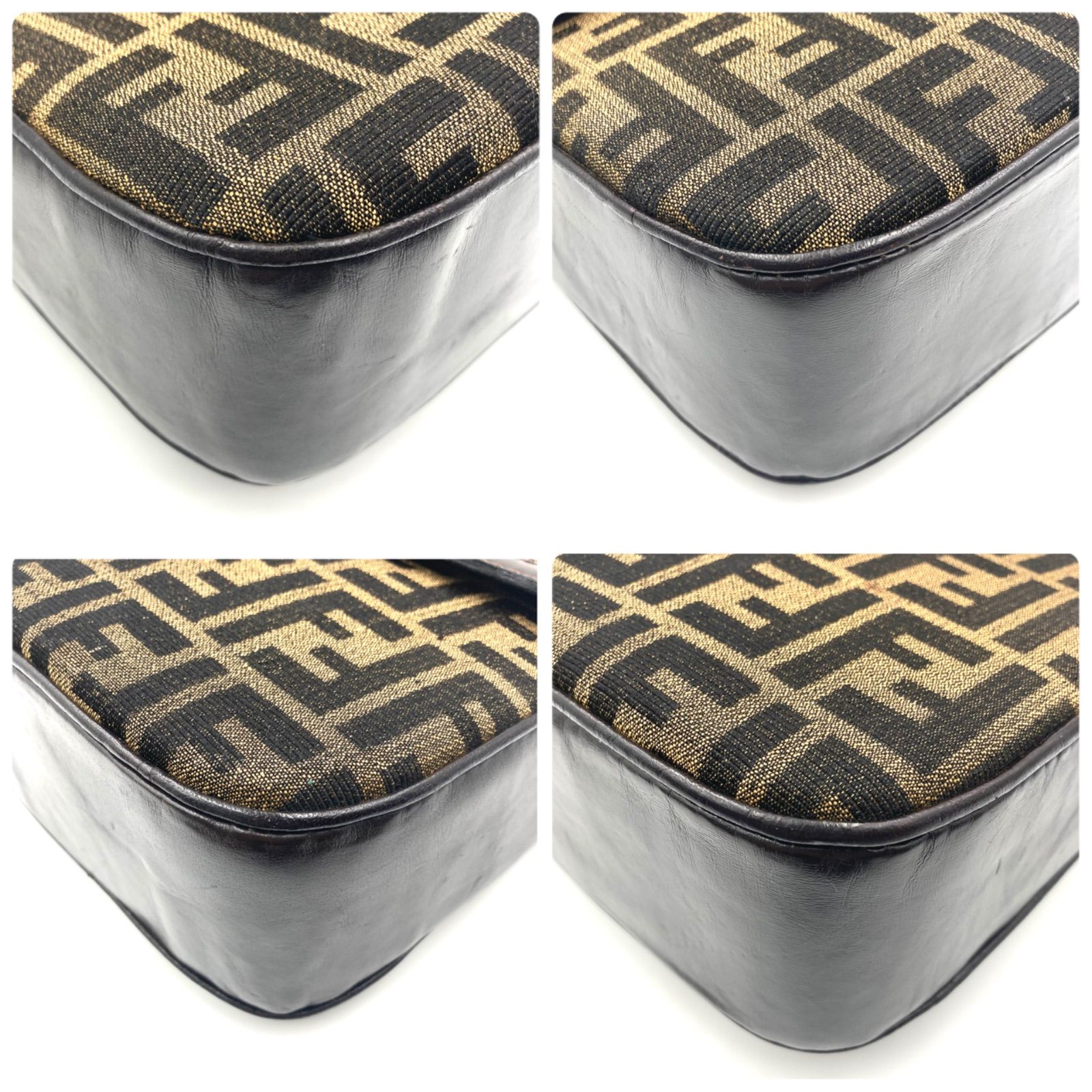 □美品□稀少□FENDI フェンディ ズッカ ショルダーバッグ カメラ