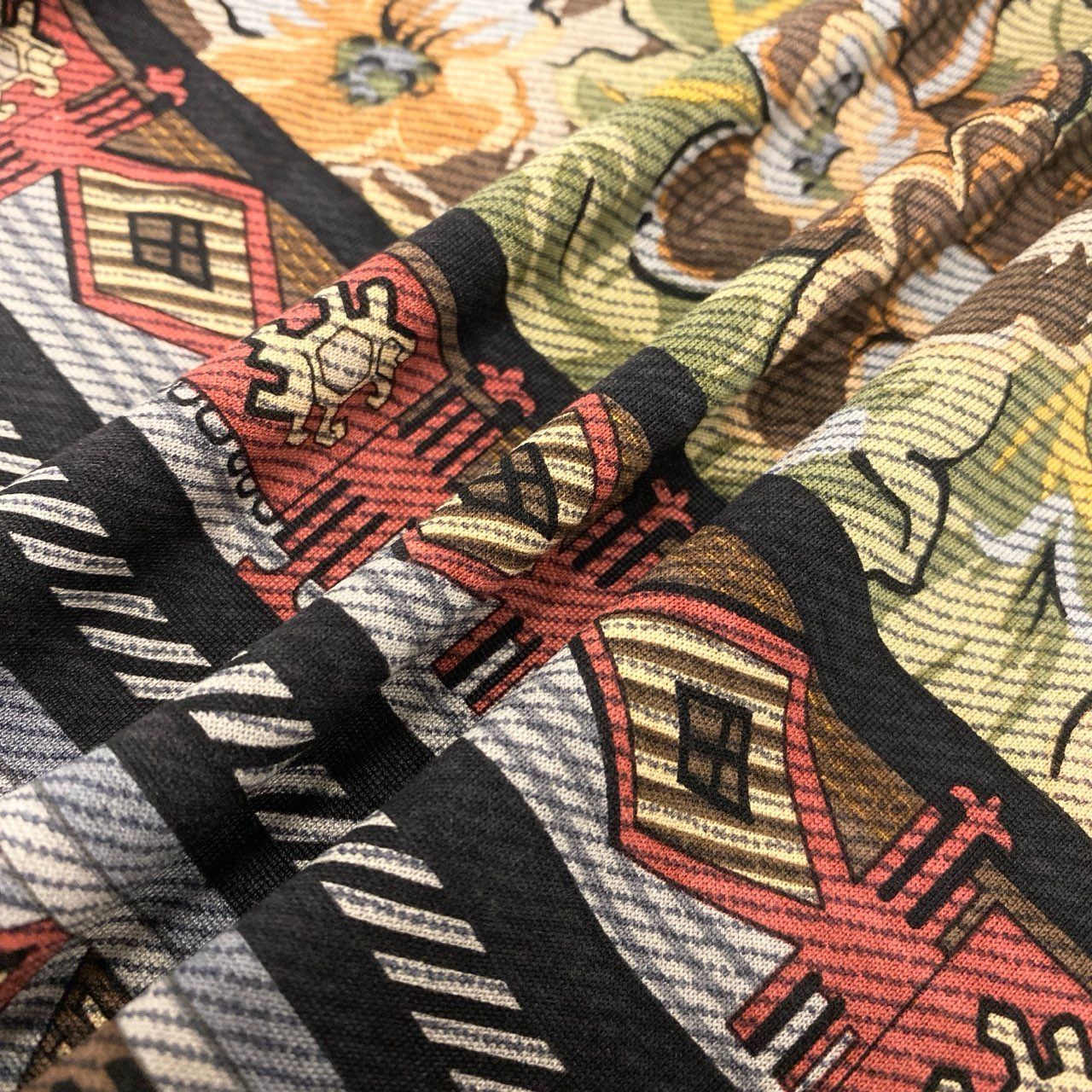 58k22 LEONARD FASHION レオナール ロングスリーブ カットソー モック