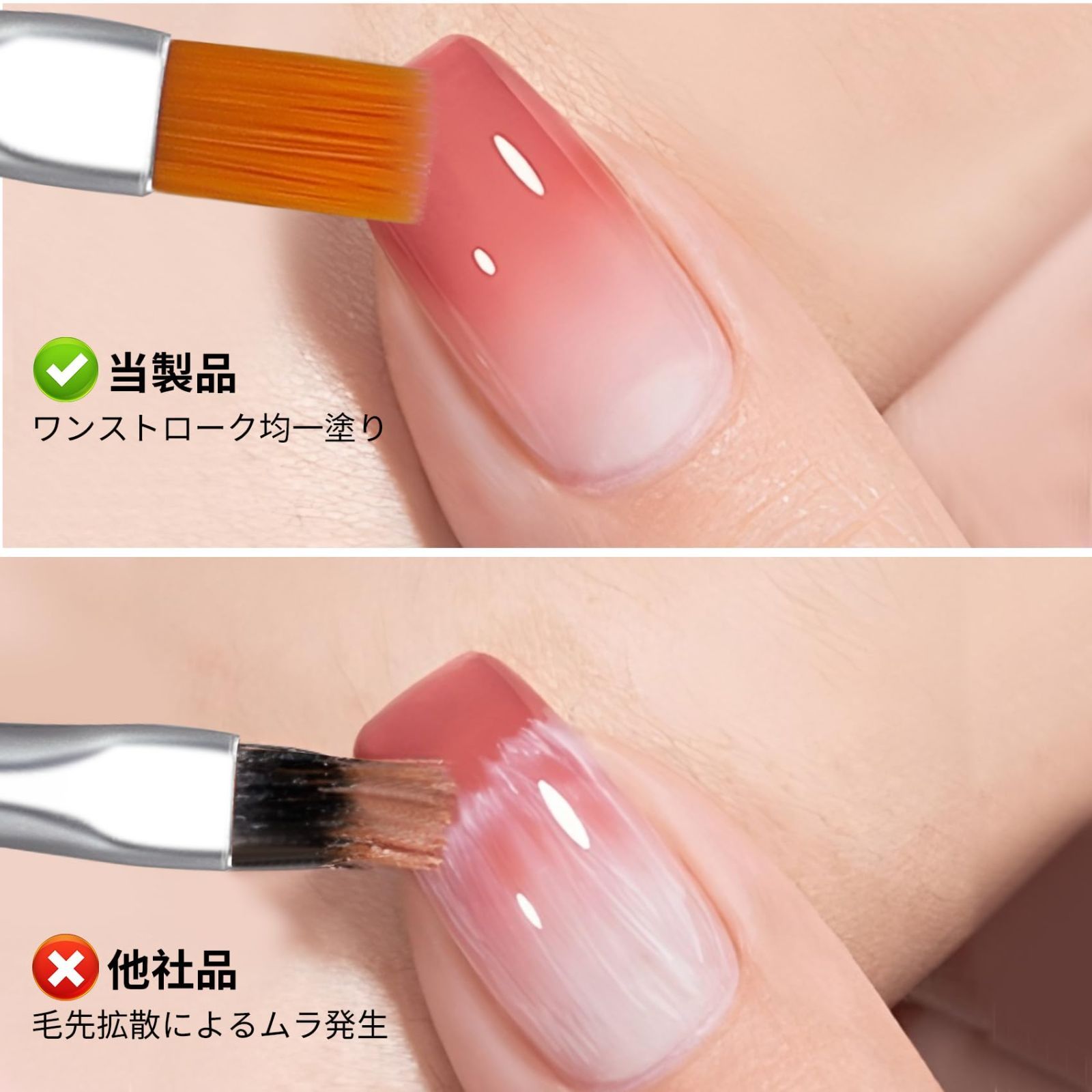 ネイルアート用品(筆など) fina Amazon | ネイル筆 極細【5本セット】ネイルブラシ 極細 5mm 8mm 12mm