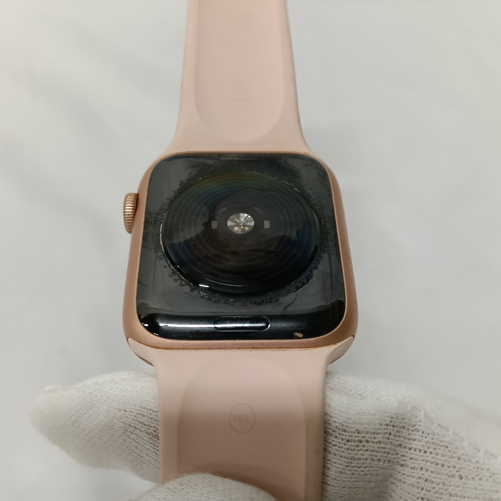 Apple Watch SE(第1世代) 44mm GPS ピンクゴールド 中古 - メルカリ