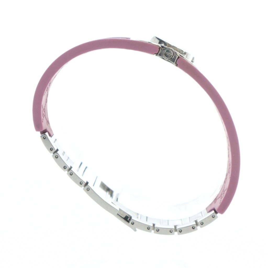 グッチ GUCCI 112 トワール バングル ウォッチ 腕時計 クォーツ ラバー