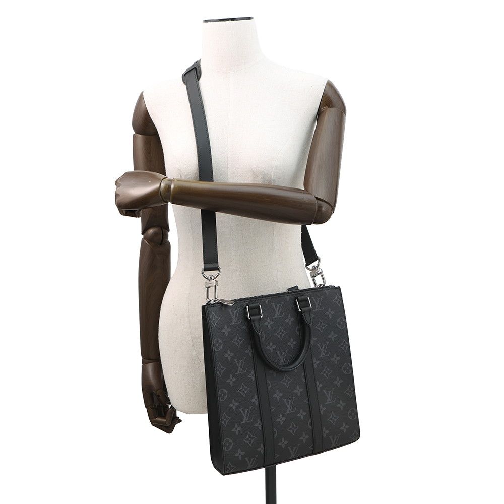 ルイヴィトン ハンドバッグ モノグラム・エクリプス サックプラ