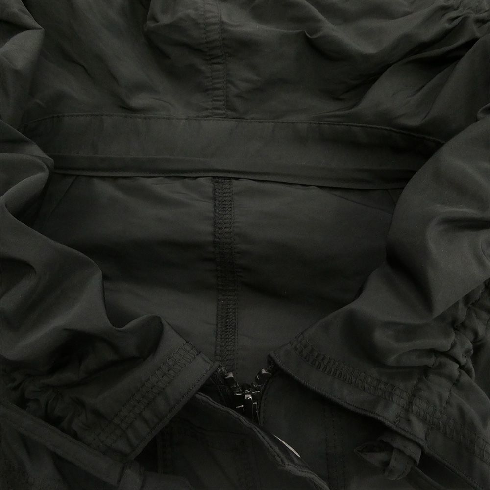 エイココンドウ eiko kondo ショート丈 ナイロン ジャケット ブラック