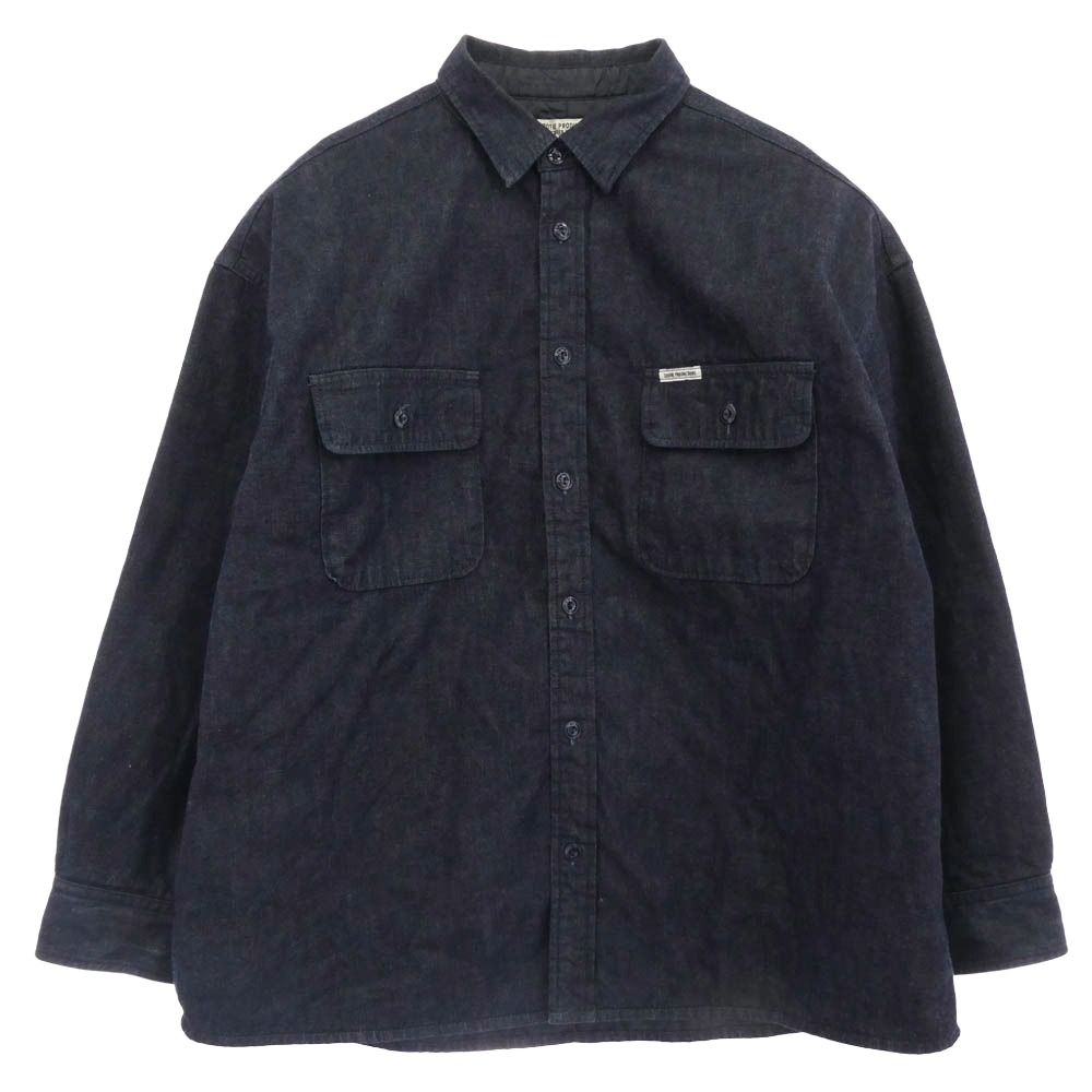 COOTIE クーティー Denim Quilting Shirt Jacket デニム キルティング 