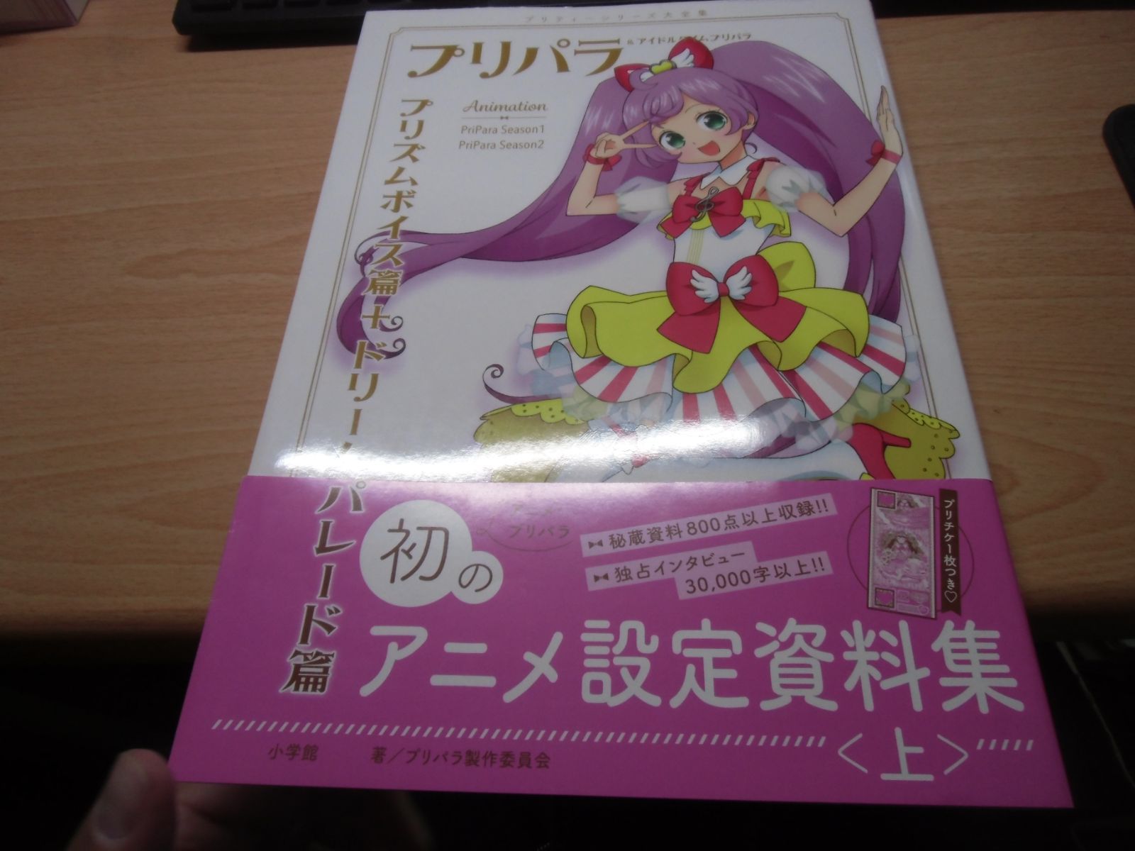 プリパラ&アイドルタイムプリパラ設定資料集 ((上)) 【プリチケ欠品