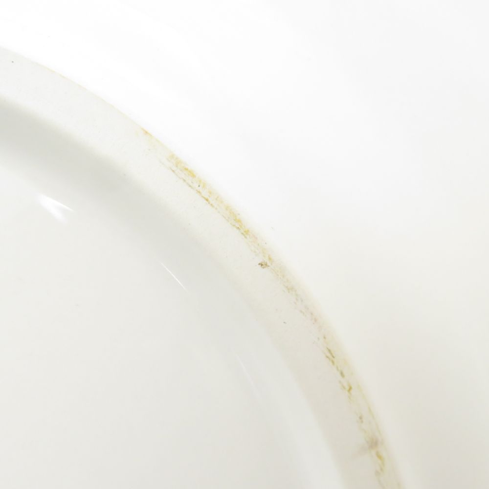 美品 Gien ジアン Filet Rose フィレローズ 大皿 2枚 27cmプレート