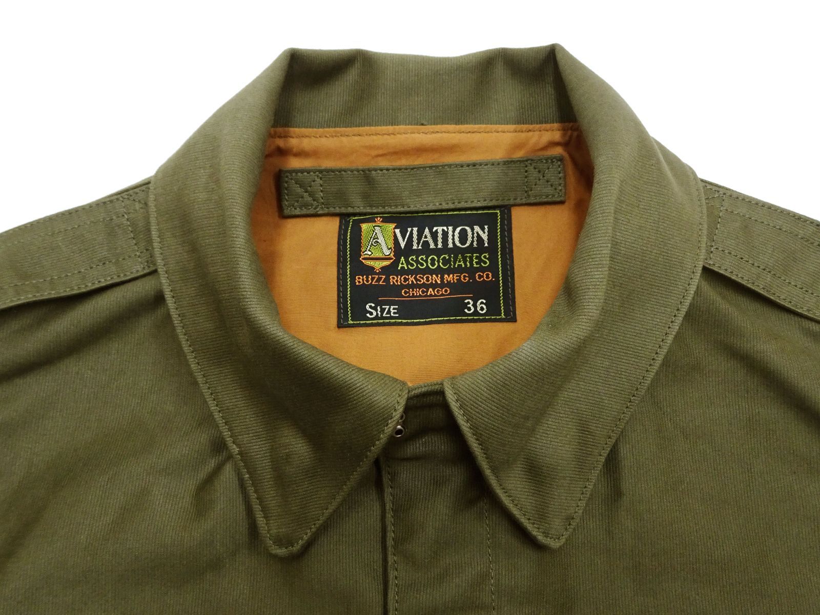 バズリクソンズ ジャングルクロス A-2 ジャケット BR15767 メンズ