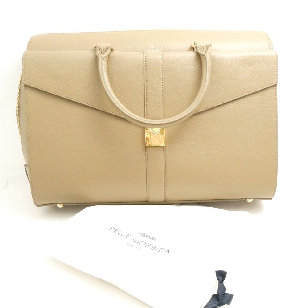 ウノピュウノウグァーレトレ BOSTON BRIEF BAG ボストンブリーフバッグ PELLE MORBIDA ペッレモルビダ メンズ AY 7436