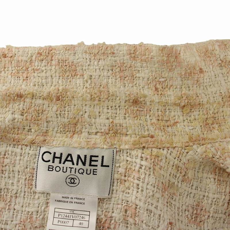 シャネル CHANEL ブティック BOUTIQUE サマーツイード ジャケット ココ