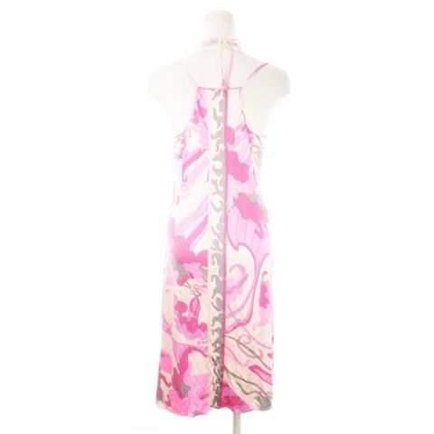 エミリオプッチ EMILIO PUCCI ワンピース キャミワンピ ひざ丈 シルク