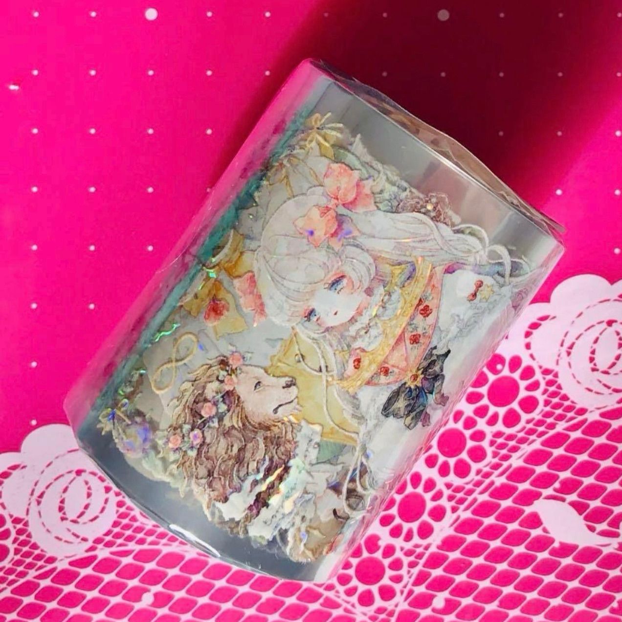 贝壳光 6cm×10m 枕边语 海外マスキングテープ 海外マステ 人物 - メルカリ