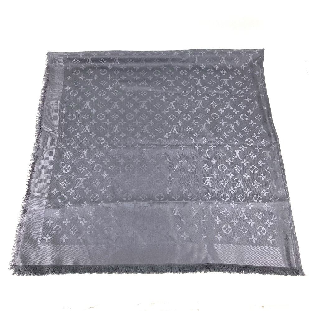 LOUISVUITTON ルイ・ヴィトン ショールモノグラム グレー LOUIS VUITTON ルイヴィトン ショール ショール モノグラム M74752