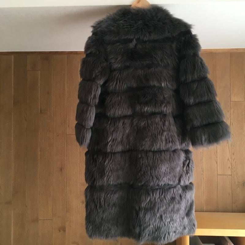 美品 グレースクラス Grace Class 羊革 ムートン コート 34 - メルカリ