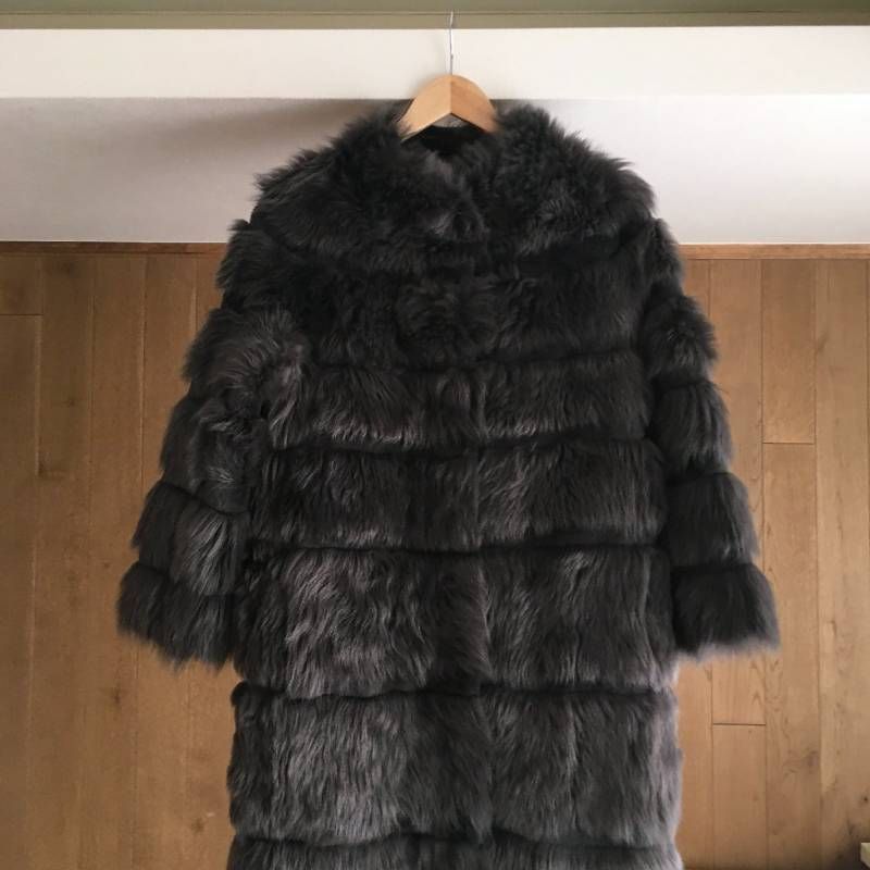 美品 グレースクラス Grace Class 羊革 ムートン コート 34 - メルカリ