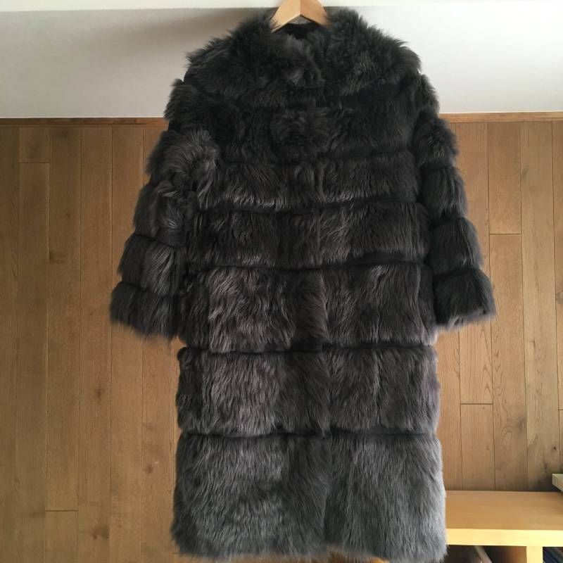 美品 グレースクラス Grace Class 羊革 ムートン コート 34 - メルカリ