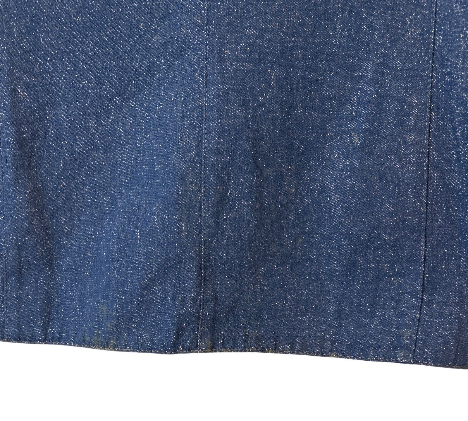 RE330 LEONARD レオナール デニムジャケット 刺繍 レディース ブルー