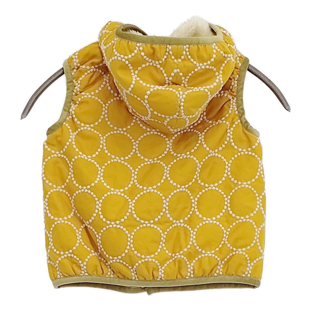 mina perhonen tambourine TA6032P キッズ 100サイズ 中綿ベスト ボア