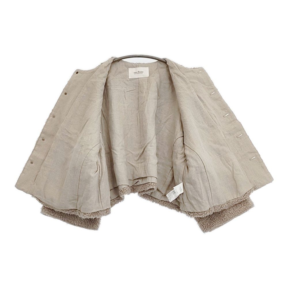 nest Robe ネストローブ リネンウールツイルノーカラージャケット リネンウールツイルアイテム & 5Wソフトコールアイテム | ONLINE SHOP