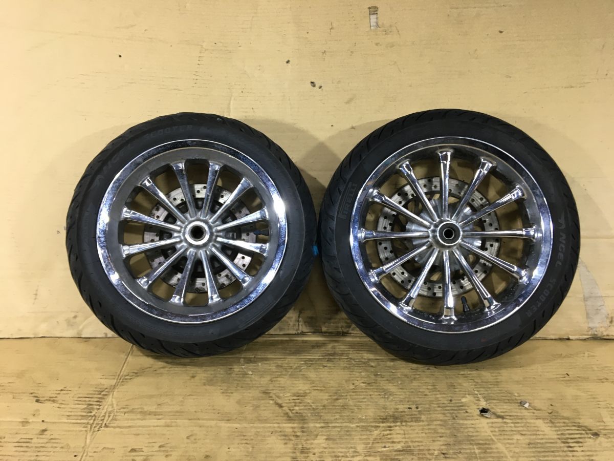 マジェスティ SG20J 4D9 ワイズギア インチアップ 前後 ホイール