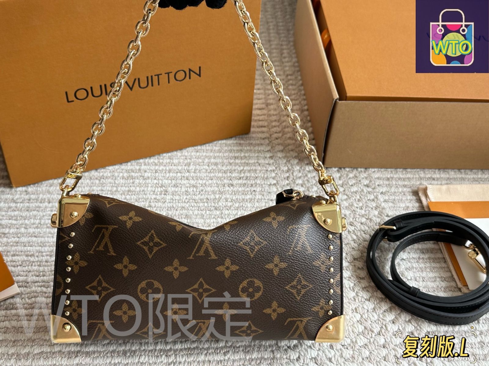今日特価】LV ルイ・ヴィトン サイドトランク コレクション 柔軟な