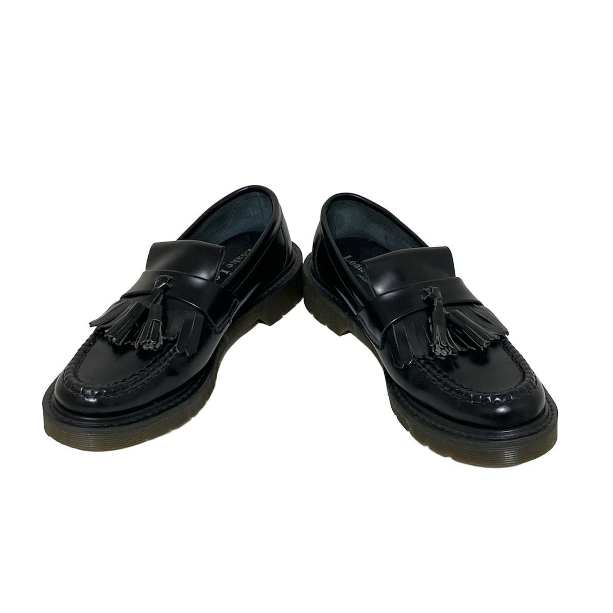 Loake ローク タッセルローファー 黒 UK7.5 26cm 英国製 Loake キルト